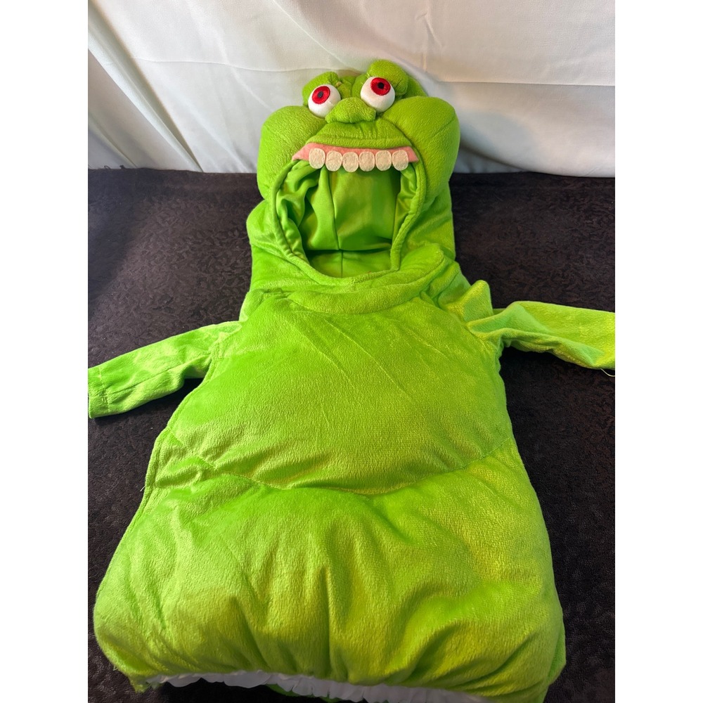 Ghostbusters  Infant Costume Neon Green Plush Halloween 0-3 Months FUN0857IN